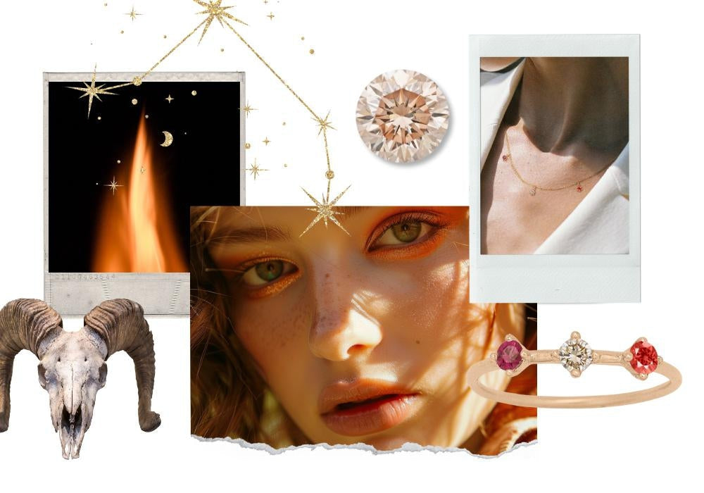 Aries Zodiac Jewelry: Rings, Earrings, Necklaces and Charms