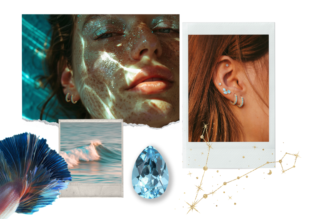 Pisces Zodiac Jewelry: Rings, Earrings, Necklaces and Charms