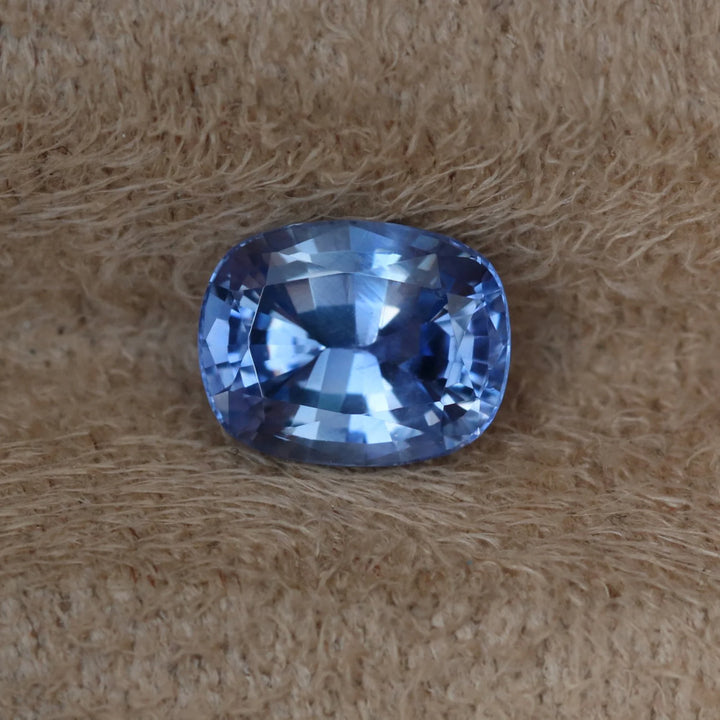 1.49 Ct Cushion Cut Blue Sapphire, 7.4mm x 5.8mm x 3.9mm By Valley Rose