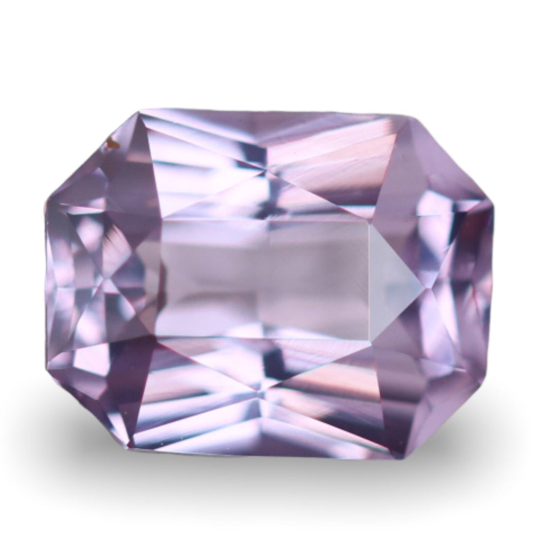 1.61 Ct Radiant Cut Lavender Purple Sapphire, 8.15mm x 6.3mm x 3.9mm By Valley Rose