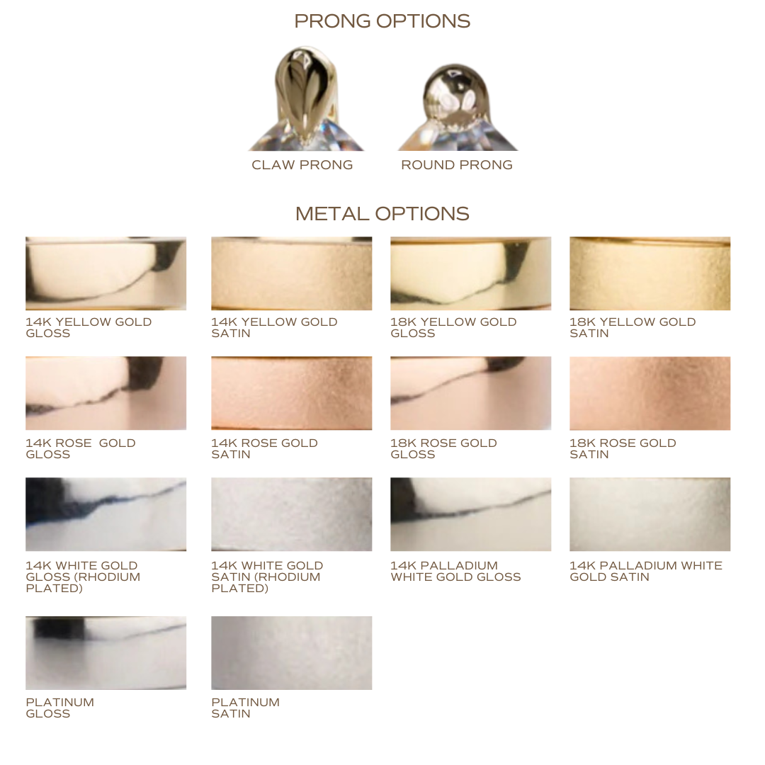 Bague de fiançailles unique moderne Lexie taille radiant saphir bleu serti clos solitaire