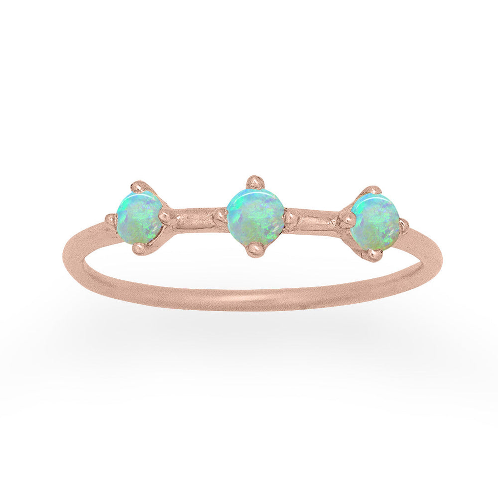 Celestial Orion Constellation Opal Ring By Valley Rose