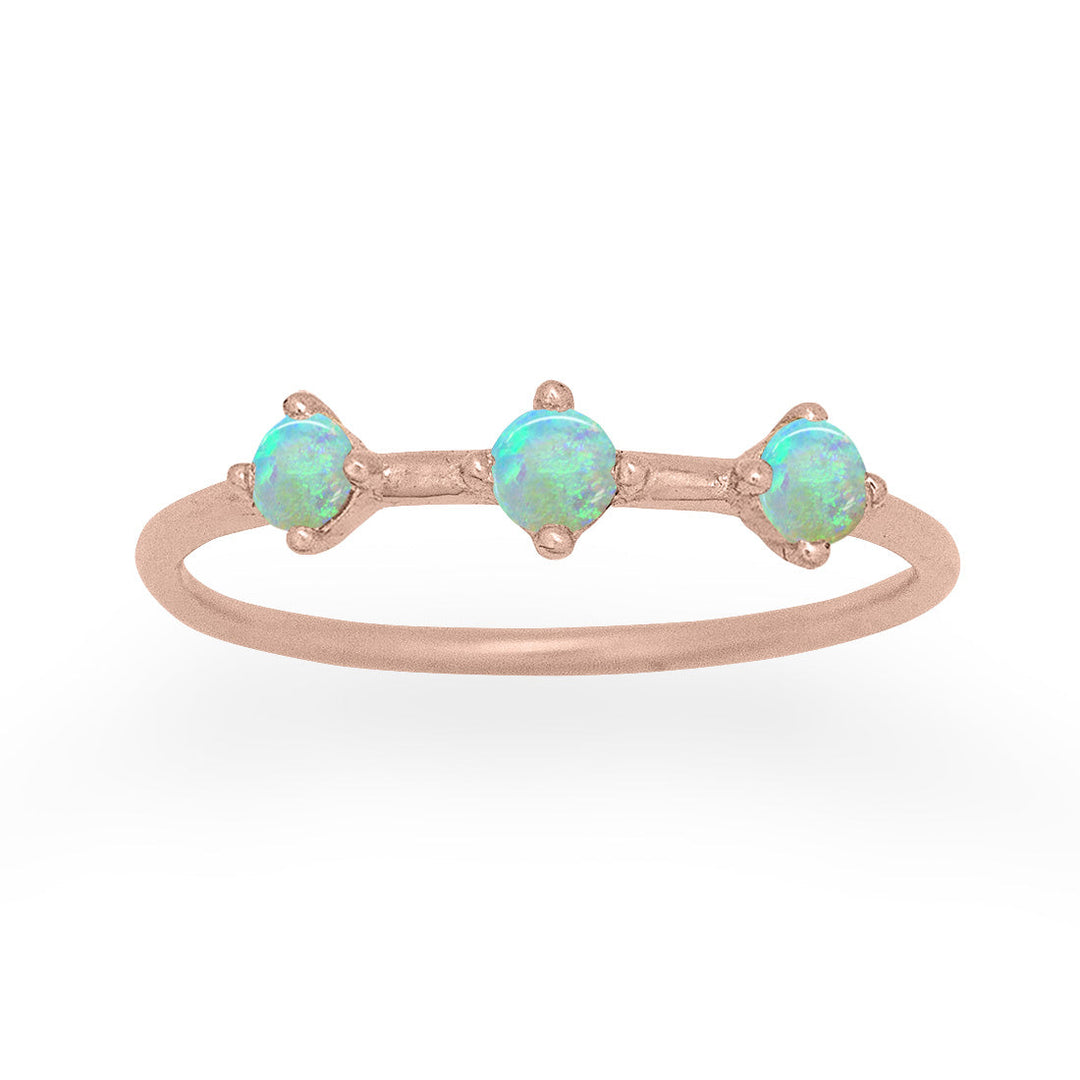 Celestial Orion Constellation Opal Ring By Valley Rose