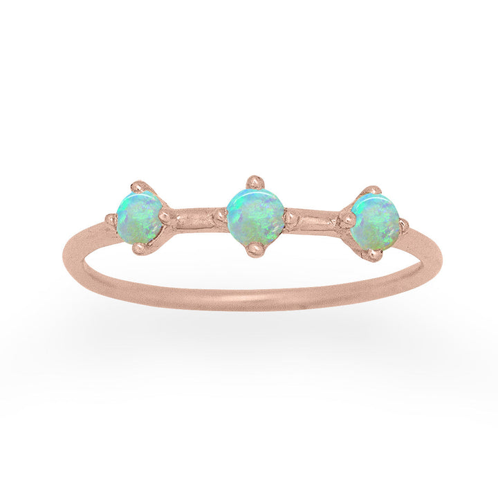 Celestial Orion Constellation Opal Ring By Valley Rose