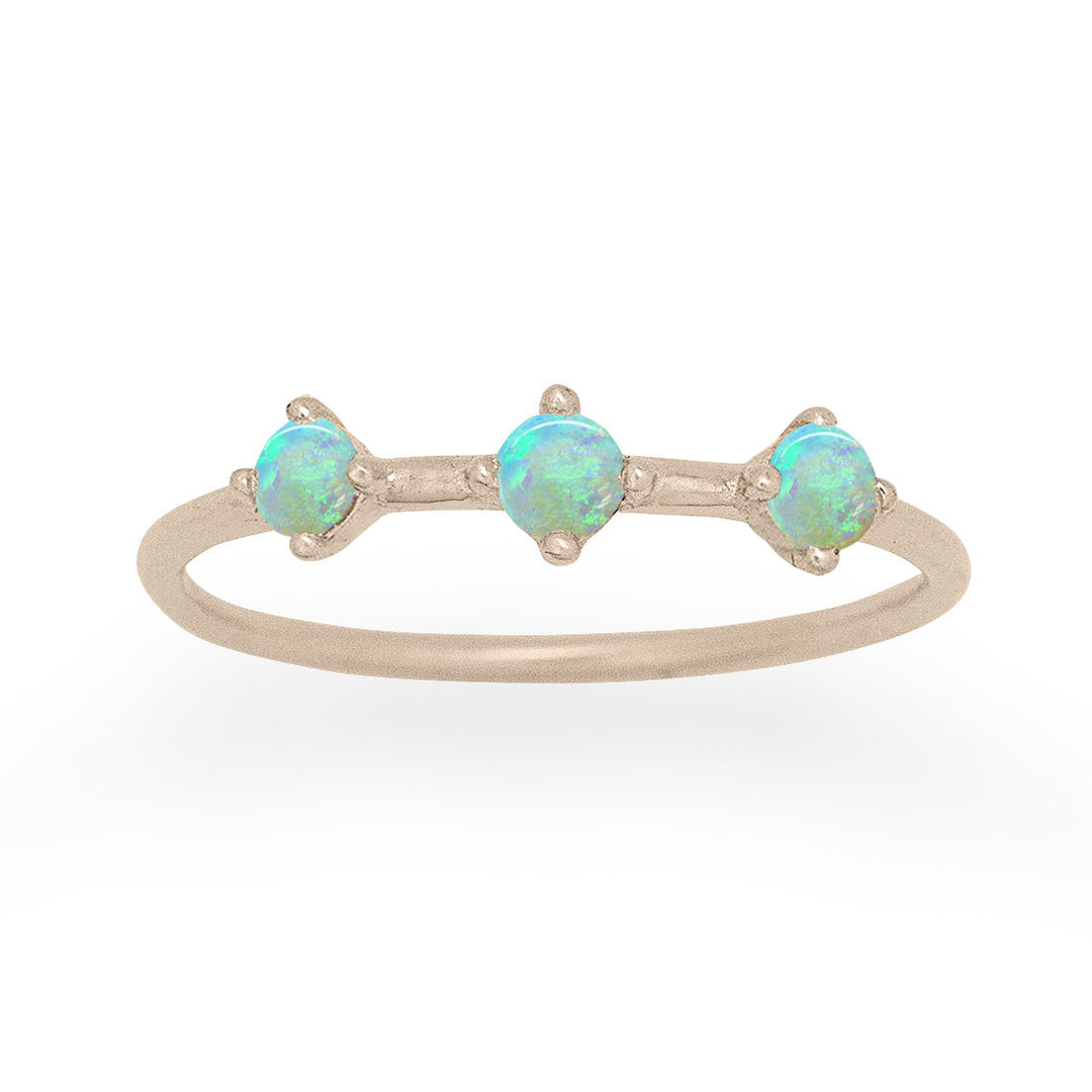 Celestial Orion Constellation Opal Ring By Valley Rose