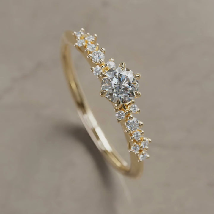 Пръстен Astrid Diamond Unique Celestial 0.25 Ct