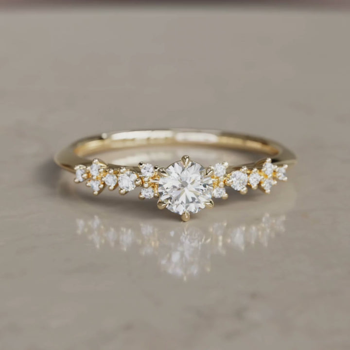 Пръстен Astrid Diamond Unique Celestial 0.25 Ct