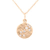 Scorpio Zodiac Charm - Diamond Gold Constellation Pendant Lab Diamond By Valley Rose Ethical Jewelry