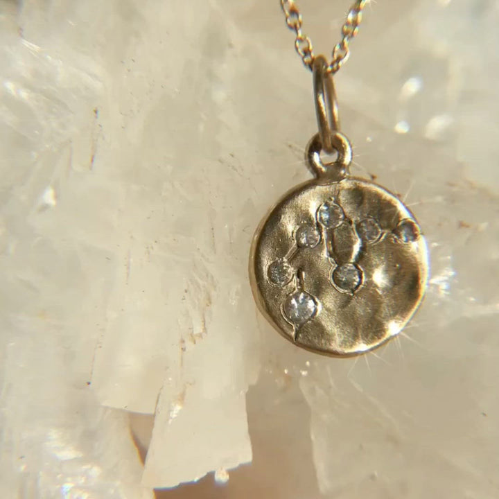 Pendentif Constellation du Verseau