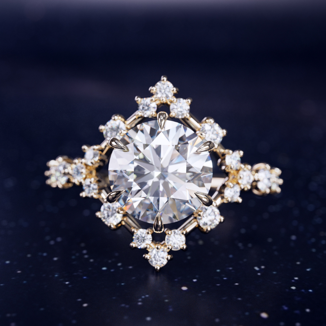 Celestial Engagement Rings: Stellar Designs for Your Proposal