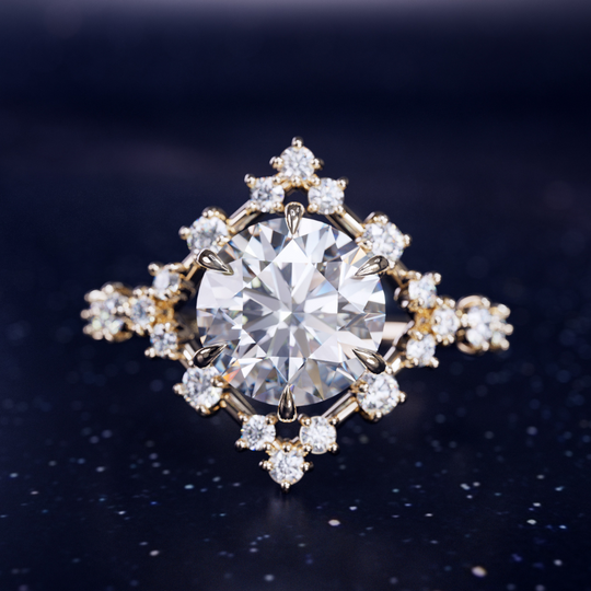 Celestial Engagement Rings: Stellar Designs for Your Proposal