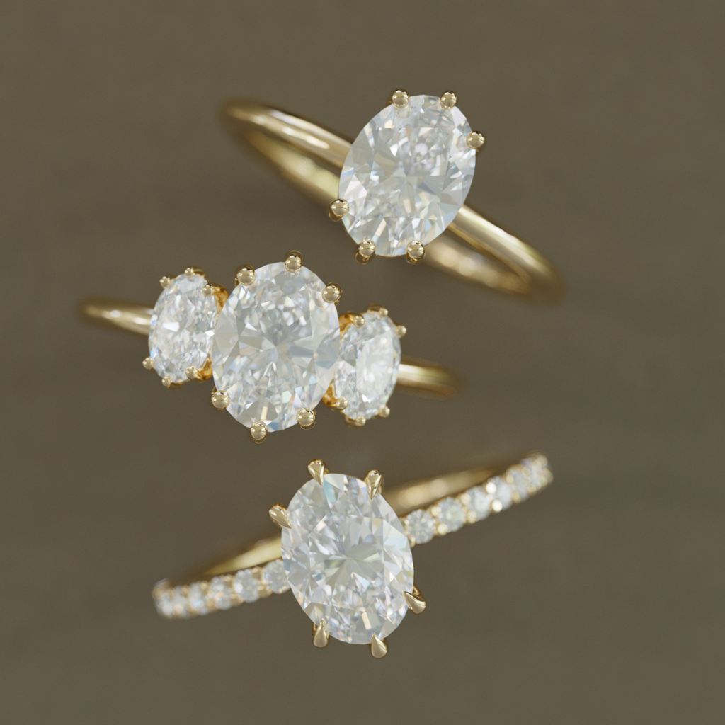 Gorgeous Oval Engagement Rings for Your Spring Proposal