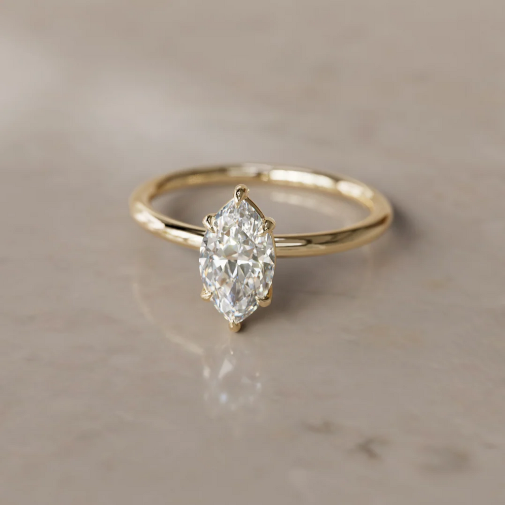 Why Marquise Engagement Rings Make Your Diamond Look Bigger