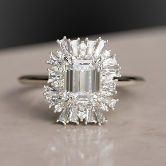 Oval vs. Emerald Cut Engagement Rings: What's the Difference?