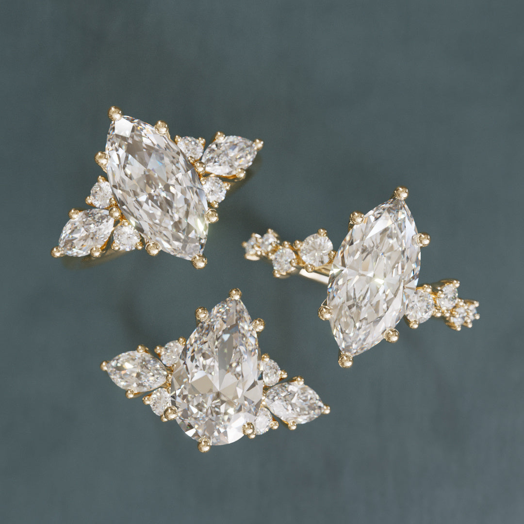 lab-grown diamond engagement rings