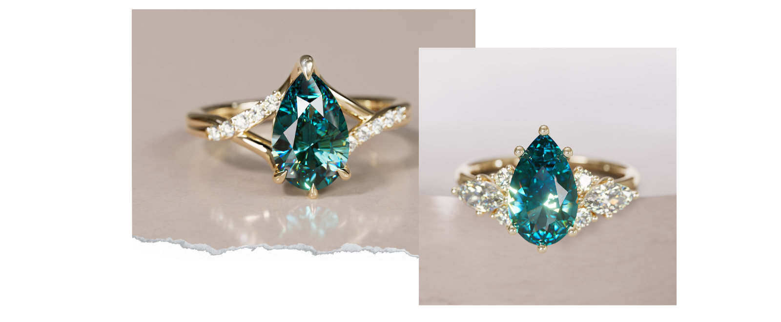 pear sapphire engagement rings