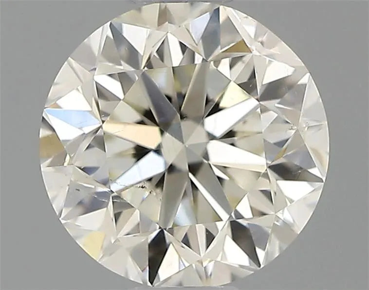 0.71ct Round Natural Diamond (Colour K, Clarity SI2, Cut GD, GIA Certified)