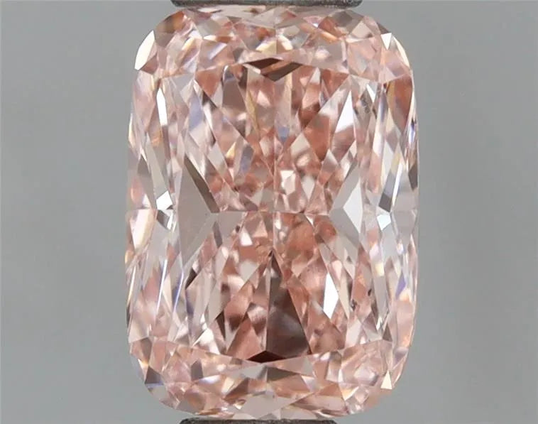 0.79ct Cushion brilliant Lab Grown Diamond (Colour Fancy Intense Pink, Clarity VVS2, IGI Certified)