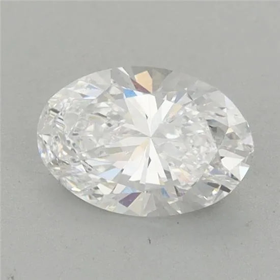 0.87ct Oval Lab Grown Diamond (Colour D, Clarity VS1, IGI Certified)