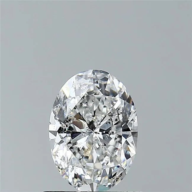 0.90ct Oval Natural Diamond (Colour E, Clarity SI2, Cut VG, IGI Certified)