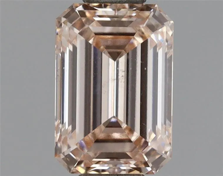 1.00ct Emerald Lab Grown Diamond (Colour Fancy Pink, Clarity VS2, IGI Certified)