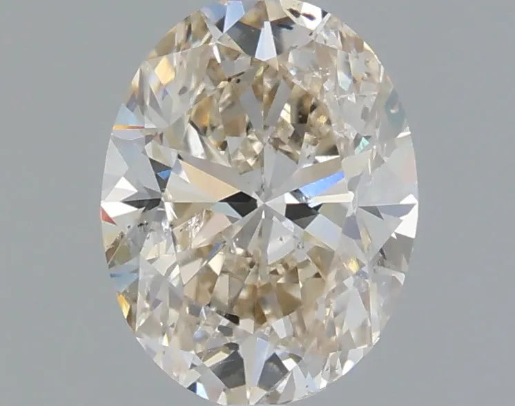 1.00ct Oval Natural Diamond (Colour K, Clarity SI2, Cut VG, IGI Certified)