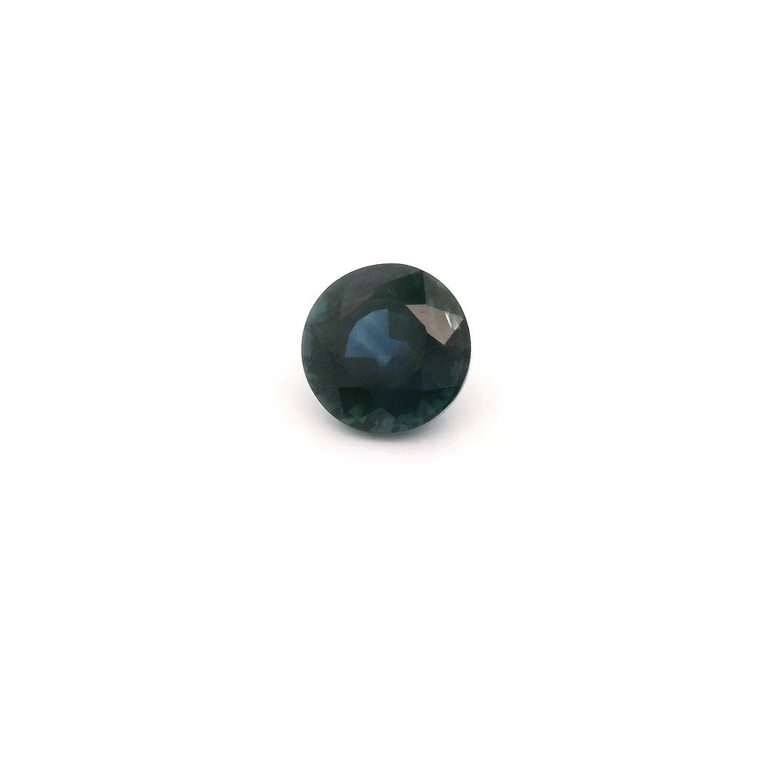 1.00ct Round Natural Sapphire (Colour Blue, Clarity Eye Clean, Cut Faceted)