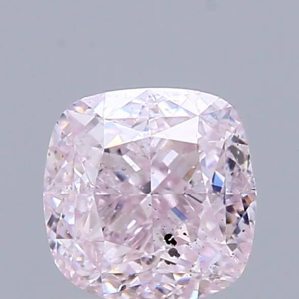 1.01ct Cushion brilliant Natural Diamond (Colour Light Pink, Clarity SI2, GIA Certified)