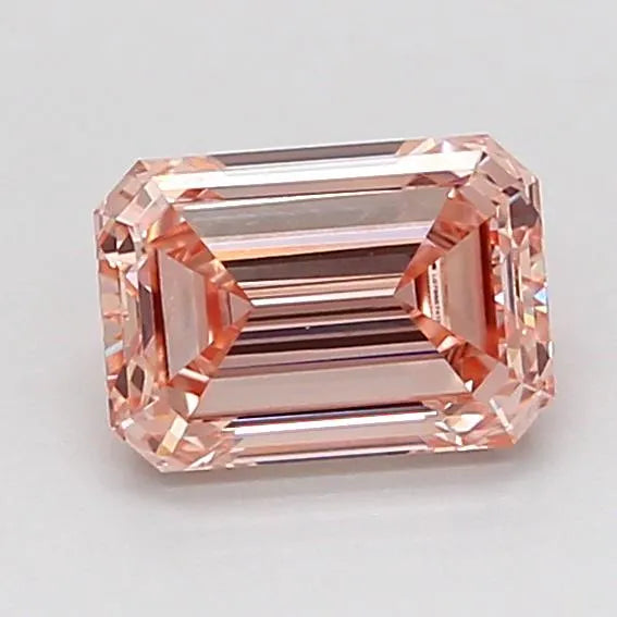 1.01ct Emerald Lab Grown Diamond (Colour Fancy Intense Pink, Clarity VVS2, IGI Certified)