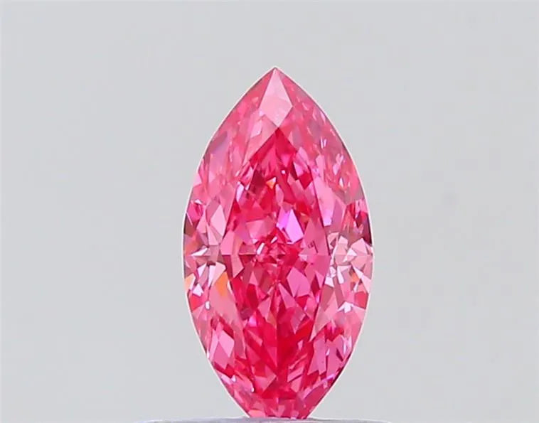1.01ct Marquise Lab Grown Diamond (Colour Fancy Vivid Pink, Clarity VVS2, IGI Certified)