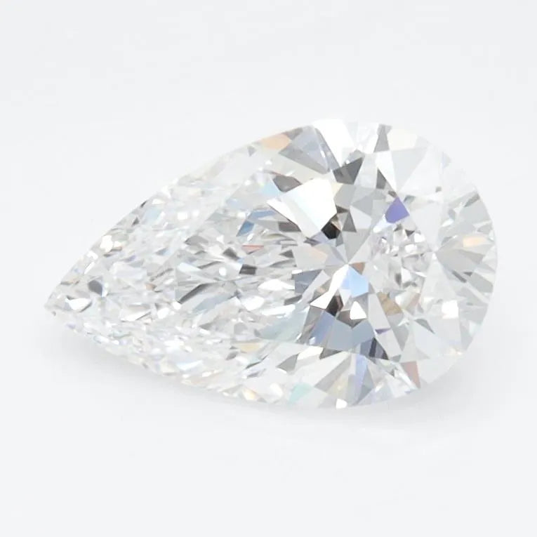 1.01ct Pear Lab Grown Diamond (Colour D, Clarity IF, IGI Certified)