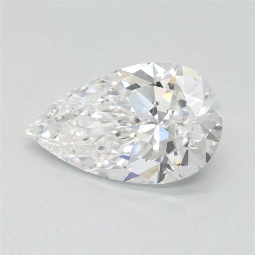 1.01ct Pear Lab Grown Diamond (Colour D, Clarity VVS1, IGI Certified)