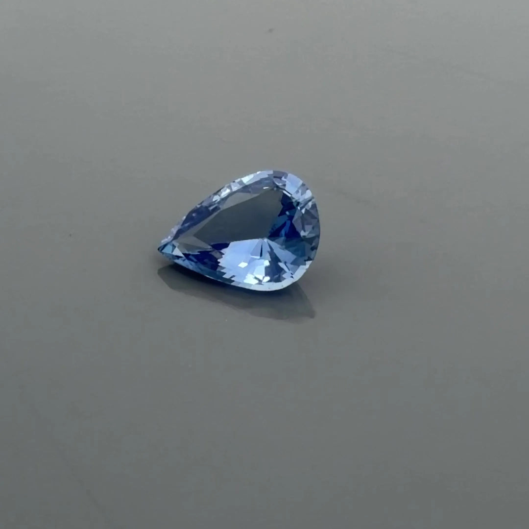 1.01ct Pear Natural Sapphire (Colour Blue, Clarity Eye Clean, Cut Faceted)