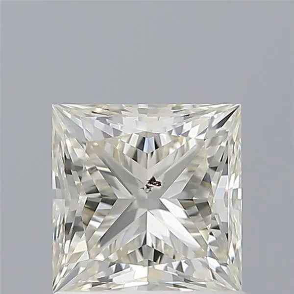 1.01ct Princess Natural Diamond (Colour L, Clarity SI2, GIA Certified)