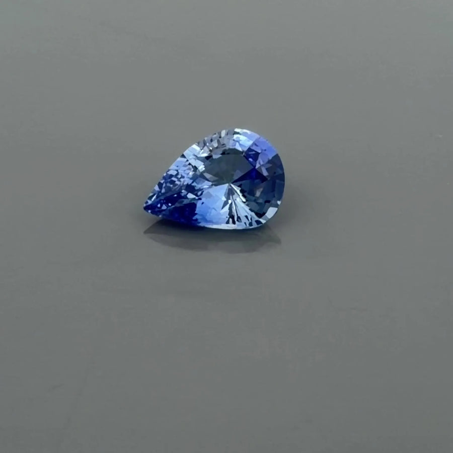 1.02ct Pear Natural Sapphire (Colour Blue, Clarity Eye Clean, Cut Faceted)