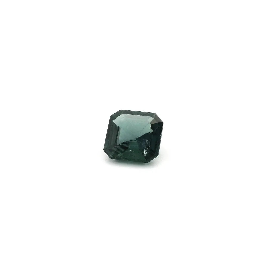 1.04ct Emerald Natural Sapphire (Colour Blue, Clarity Slightly Included, Cut Faceted)