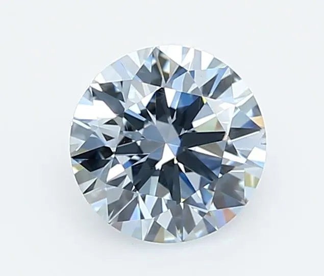 1.04ct Round Lab Grown Diamond (Colour Fancy Light Blue, Clarity VS2, Cut ID, IGI Certified)