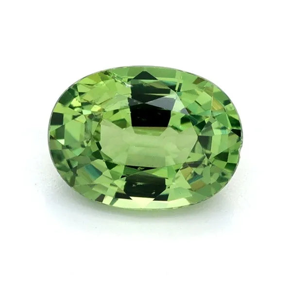 1.05ct Oval Natural Sapphire (Colour Green, Clarity Eye Clean, Cut Faceted)