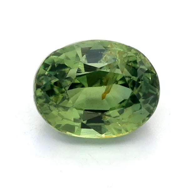 1.05ct Oval Natural Sapphire (Colour Green, Clarity Eye Clean, Cut Faceted)