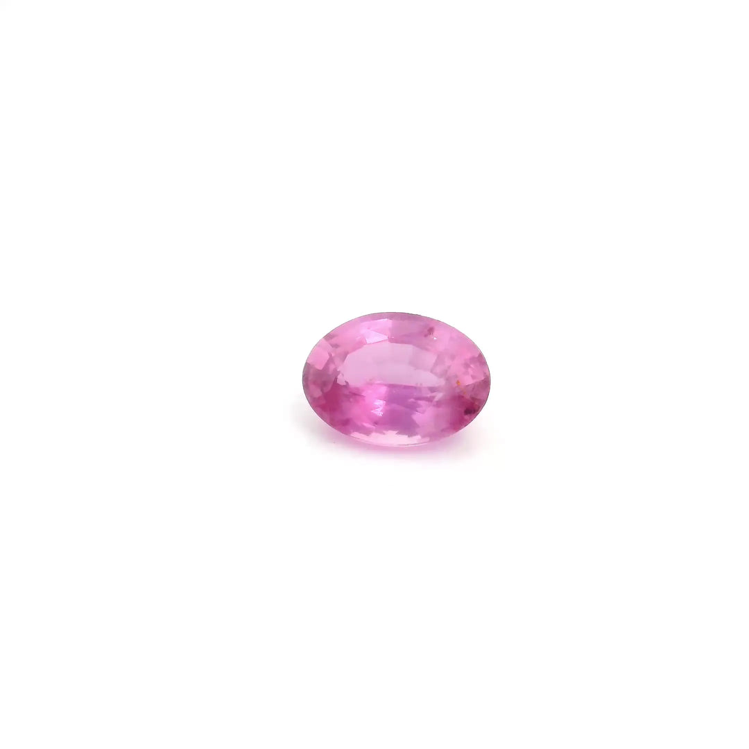 1.05ct Oval Natural Sapphire (Colour Pink, Clarity Slightly Included, Cut Faceted)