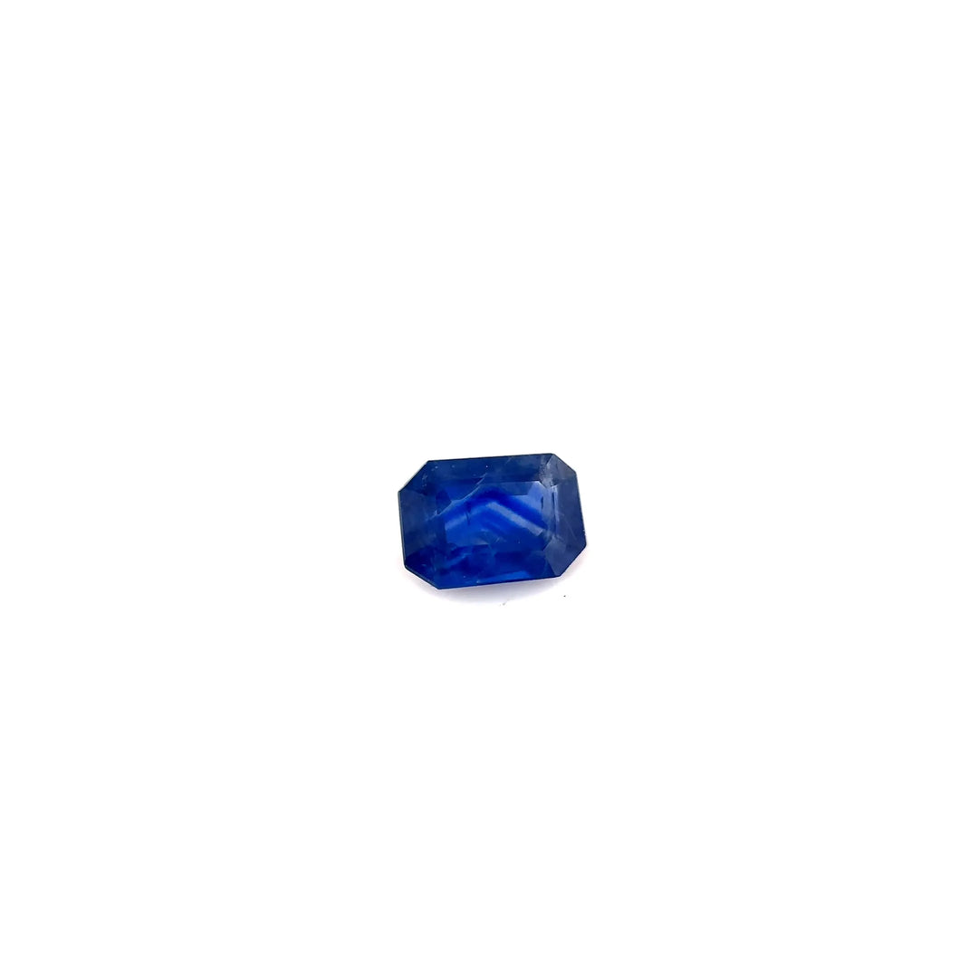 1.06ct Emerald Natural Sapphire (Colour Blue, Clarity Eye Clean, Cut Faceted)