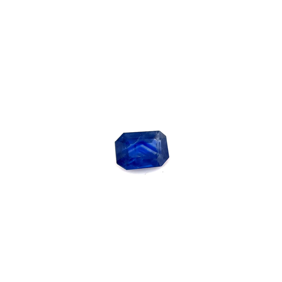 1.06ct Emerald Natural Sapphire (Colour Blue, Clarity Eye Clean, Cut Faceted)