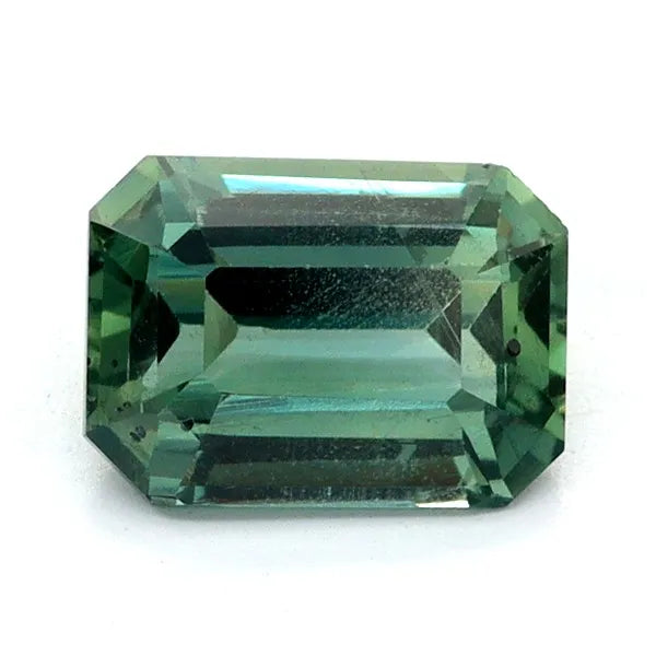 1.06ct Emerald Natural Sapphire (Colour Green, Clarity Eye Clean, Cut Faceted)