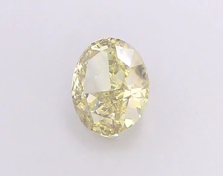 1.09ct Oval Lab Grown Diamond (Colour Fancy Yellow, Clarity VS2, IGI Certified)