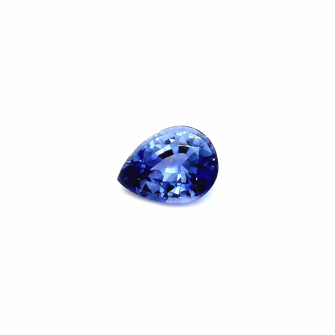 1.09ct Pear Natural Sapphire (Colour Blue, Clarity Eye Clean, Cut Faceted)