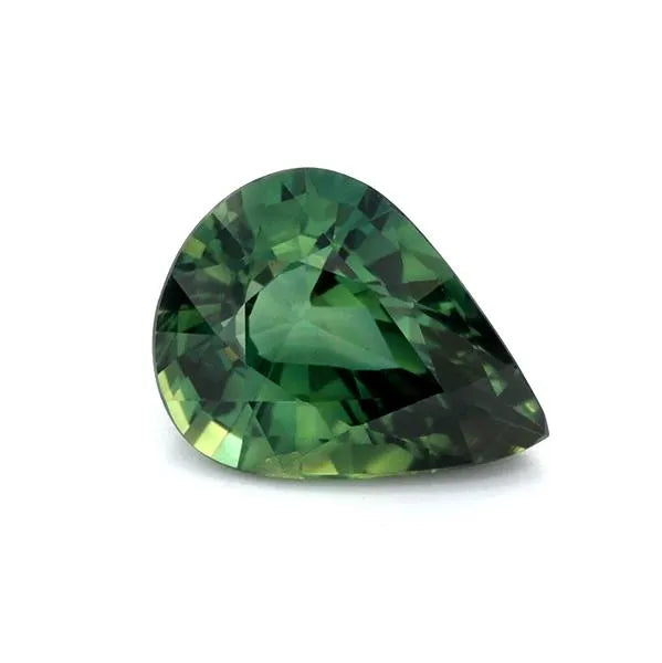 1.09ct Pear Natural Sapphire (Colour Teal, Clarity Slightly Included, Cut Faceted)