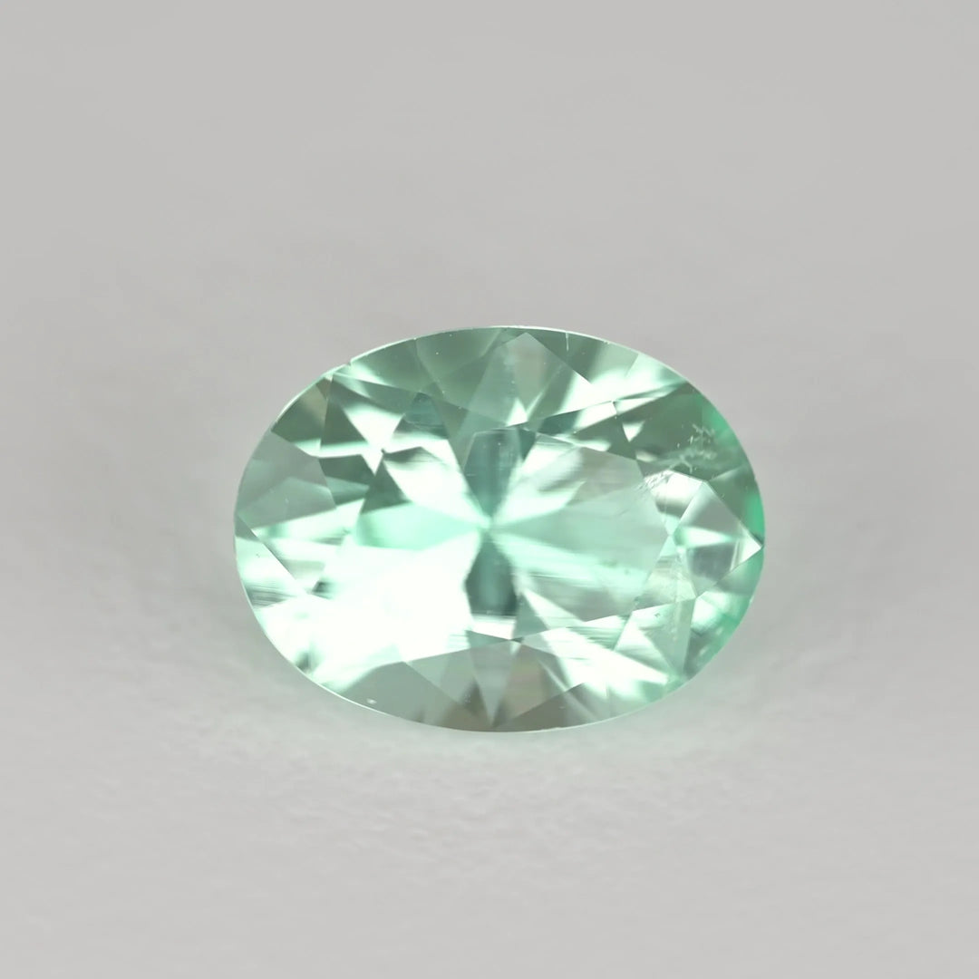 1.12ct Oval Natural Emerald (Colour Green, Clarity Eye Clean, Cut Faceted)