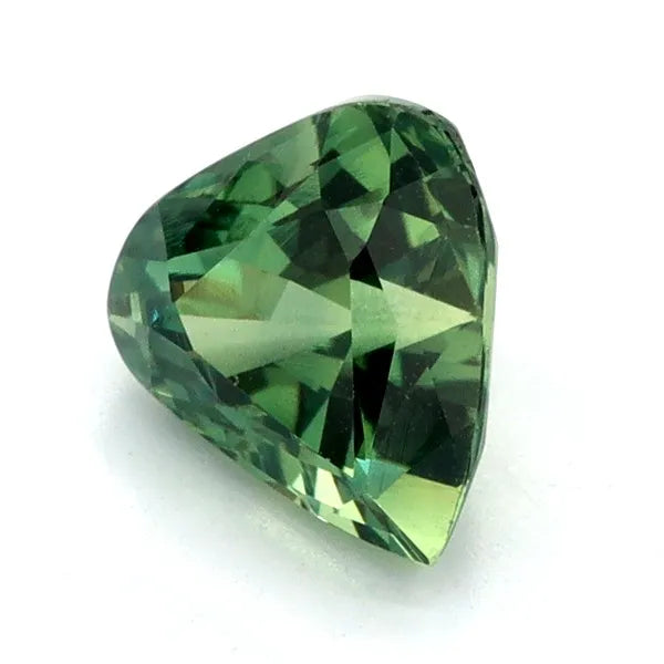 1.14ct Pear Natural Sapphire (Colour Green, Clarity Eye Clean, Cut Faceted)