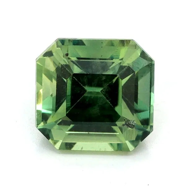 1.15ct Emerald Natural Sapphire (Colour Green, Clarity Slightly Included, Cut Faceted)