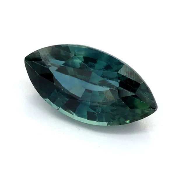 1.18ct Marquise Natural Sapphire (Colour Teal, Clarity Eye Clean, Cut Faceted)